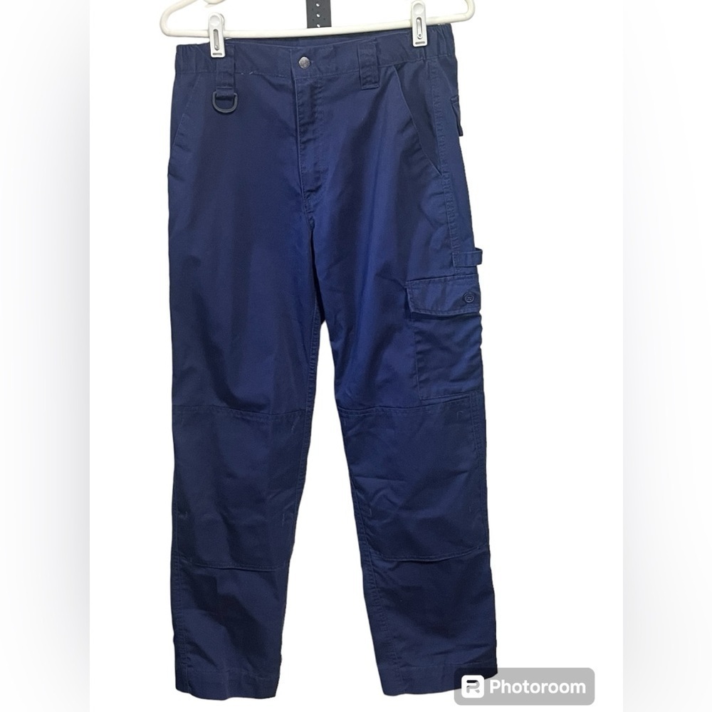 NWT PortWest Blue Carpenter Cargo Pants Sz 30